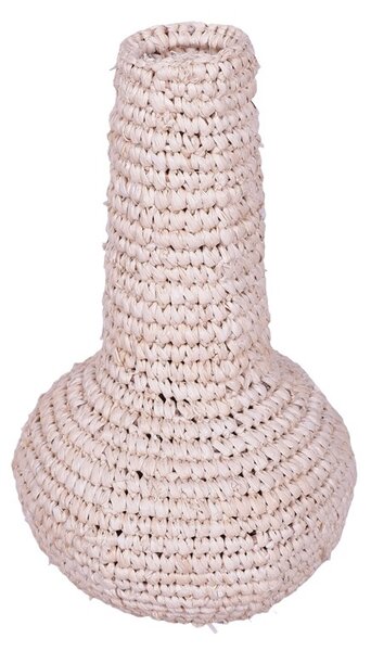 Πλεκτό βάζο Sannery Boho Pako World Natural 18x18x30 cm