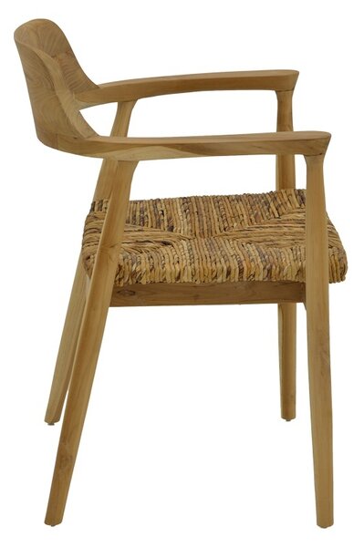 Πολυθρόνα Armchair Boho Pako World Φυσικό 57x54x79 cm