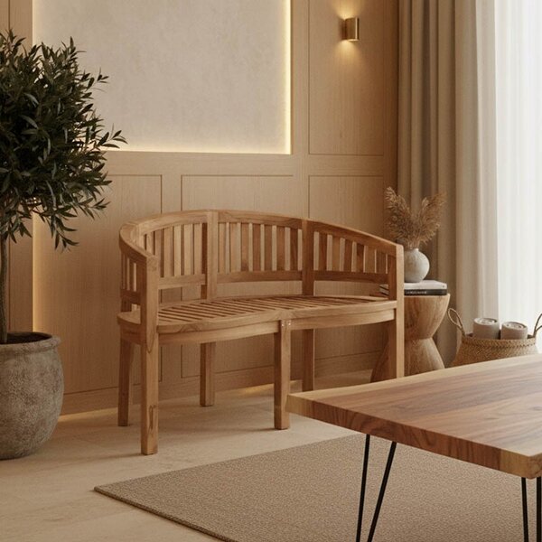 Καναπές 2 θέσεων Coren Pako World Natural 130x61x87 cm