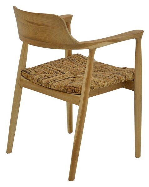Πολυθρόνα Armchair Boho Pako World Φυσικό 57x54x79 cm
