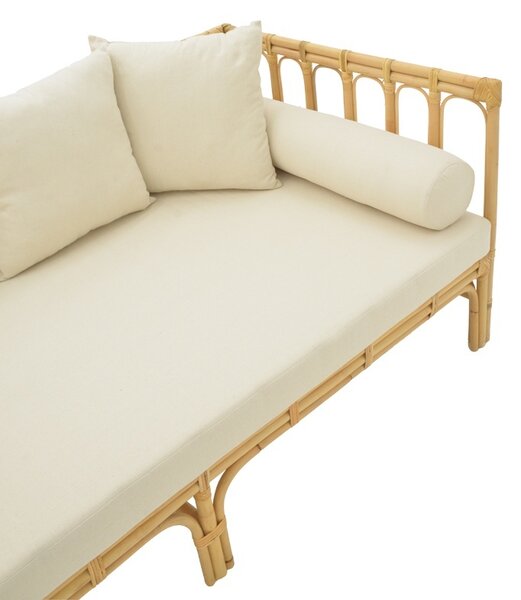 Καναπές κήπου Alessa Boho Pako World Natural 200x100x76 cm