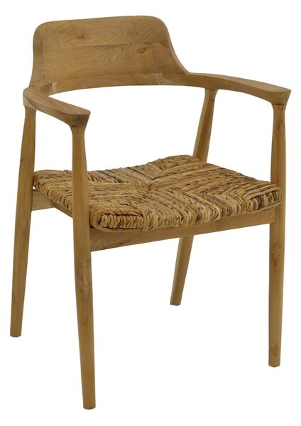 Πολυθρόνα Armchair Boho Pako World Φυσικό 57x54x79 cm