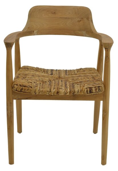 Πολυθρόνα Armchair Boho Pako World Φυσικό 57x54x79 cm