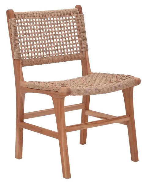 Καρέκλα κήπου Sponze Boho Pako World Natural 50x58x85 cm