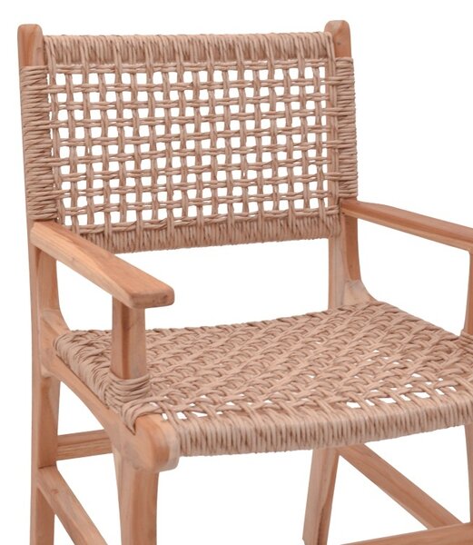 Πολυθρόνα Sponze Boho Pako World Φυσικό 54x60x86 cm