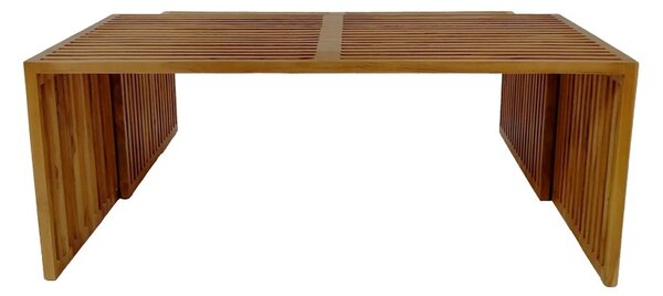 Σετ 2 τραπέζια κήπου Tinnie Boho Pako World Φυσικό 116x60x46 cm