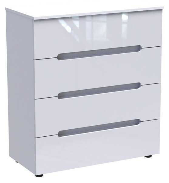 Ντουλάπι με Συρτάρια Afina Pako World Λευκό 90x44x101 cm