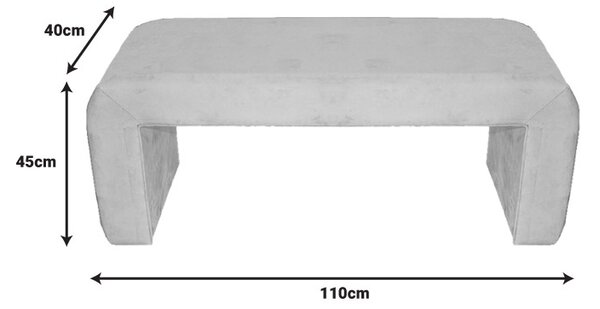 Σκαμπό Gagga Pako World Πράσινο 110x40x45 cm