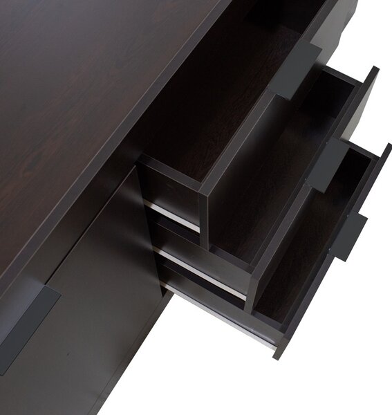 Συρταριέρα Doha Pako World Wenge 180x45x80.5 cm