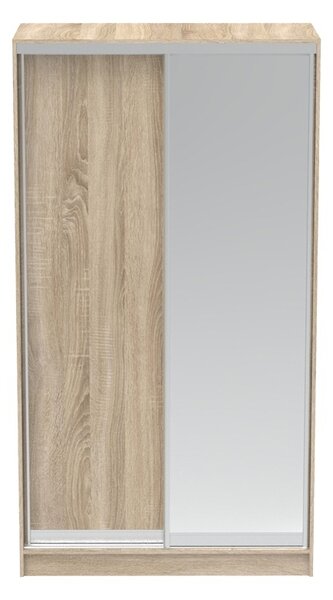 Ντουλάπα dormitor με Καθρέφτη Korredor Pako World Sonoma 120x60x220 cm