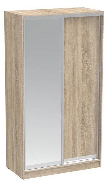 Ντουλάπα dormitor με Καθρέφτη Korredor Pako World Sonoma 120x60x220 cm