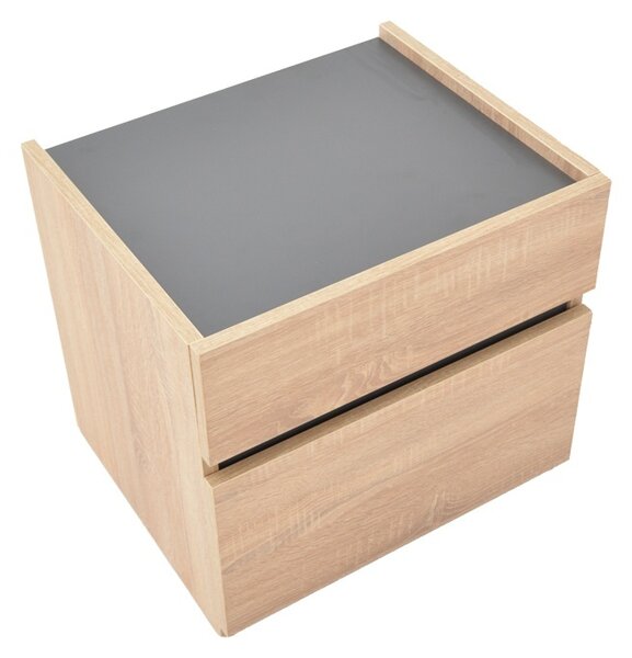 Κομοδίνο Comcie Pako World Φυσικό 50x42x45.5 cm