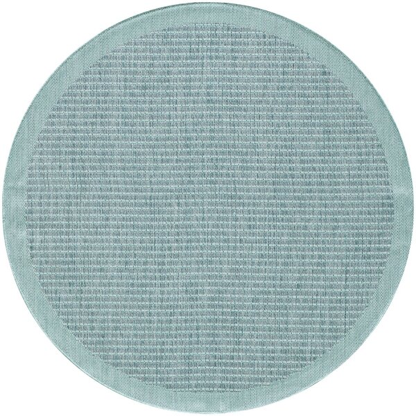 Στρογγυλό Χαλί Giza Μπλε 120x120 cm
