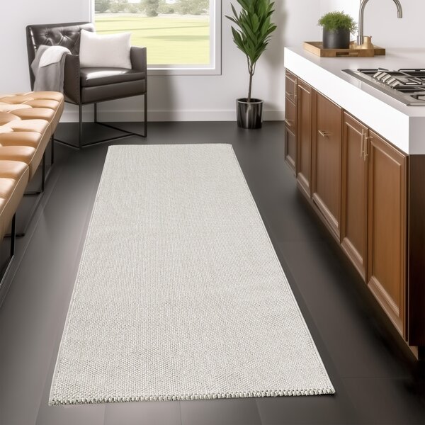 Χαλί Διαδρόμου Loom Κρεμ 80x150 cm