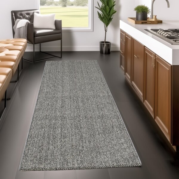 Στρογγυλό Χαλί Loom Γκρι 120x120 cm
