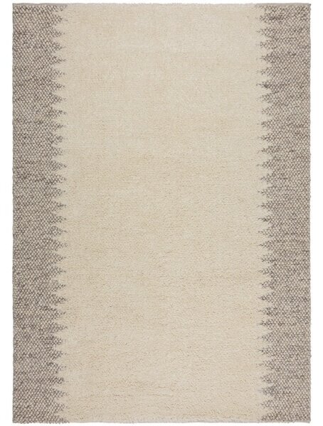 Χαλί Minerals Border Μαύρο 120X170 cm, Flair Rugs