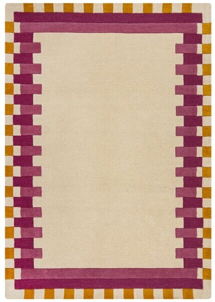 Χαλί Lois Scallop Kai Wool Πράσινο 120X170 cm, Flair Rugs