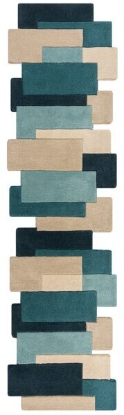 Χαλί Διαδρόμου Abstract Collage Μονόχρωμο 66X300 cm, Flair Rugs