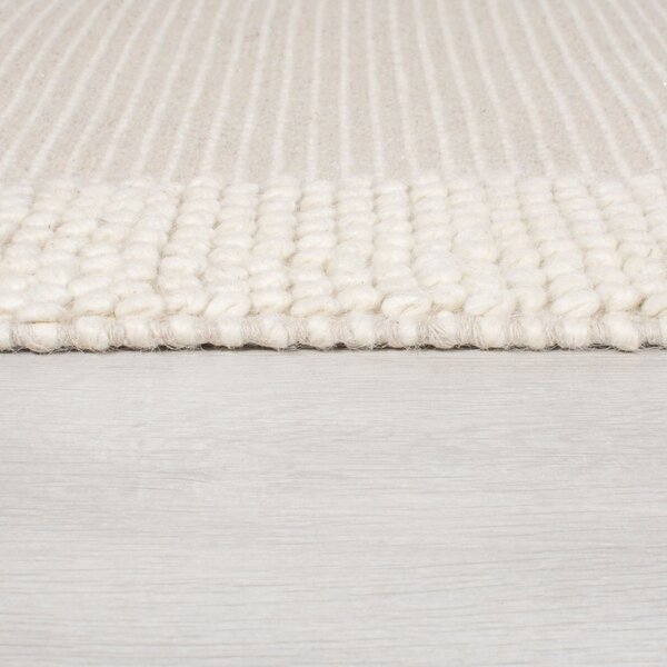 Χαλί Bobble Wool Border Ivoar 120X170 cm, Flair Rugs