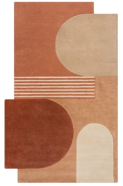Χαλί Abstract Lozenge Μονόχρωμο 200X290 cm, Flair Rugs