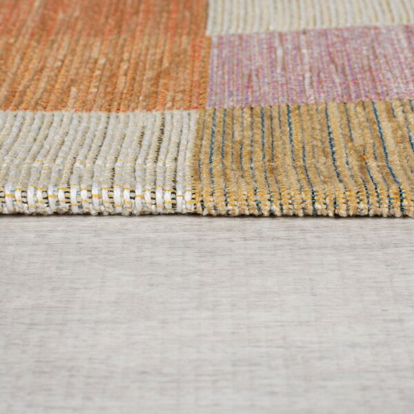 Χαλί Διαδρόμου Manhattan Riley Block Geo Natural 60X230 cm, Flair Rugs