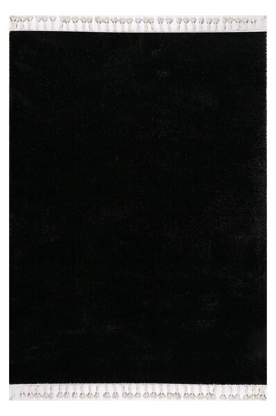 Χαλί (133x190) Polcarpet Silky Shaggy Black