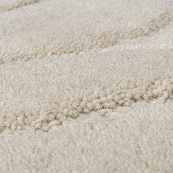 Στρογγυλό Χαλί Mesmerise Μπεζ 160x160 cm, Flair Rugs