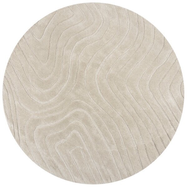 Στρογγυλό Χαλί Mesmerise Μπεζ 160x160 cm, Flair Rugs