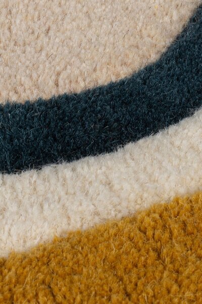 Χαλί Wool Scallop Κρεμ 120x170 cm, Flair Rugs