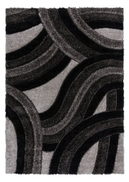 Χαλί Velvet Carved Γκρι 160x230 cm, Flair Rugs
