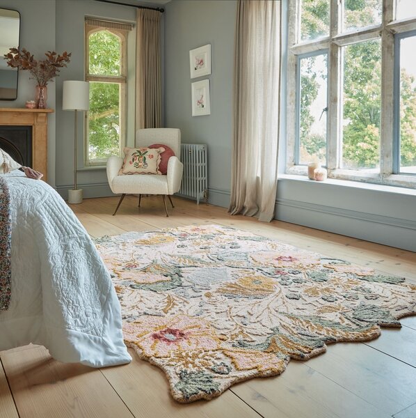 Χαλί Daphne Shaped Floral Ροζ 120x170 cm, Flair Rugs
