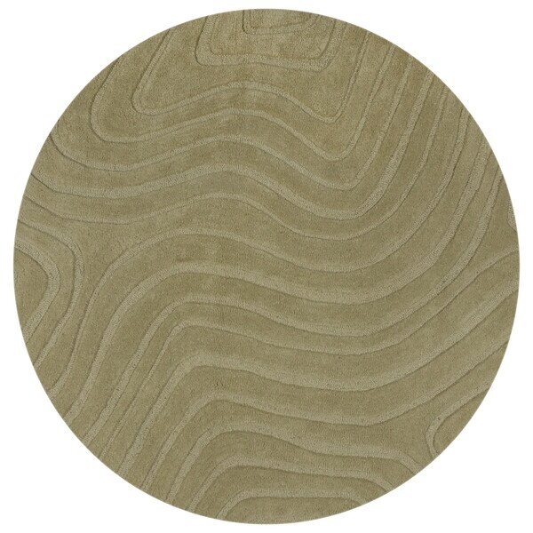 Στρογγυλό Χαλί Mesmerise Πράσινο 160x160 cm, Flair Rugs