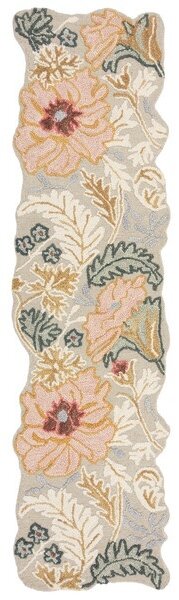 Χαλί Διαδρόμου Daphne Shaped Floral Ροζ 60x230 cm, Flair Rugs