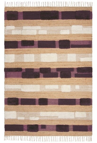 Χαλί Medina Blocks Μωβ 120x170 cm, Flair Rugs