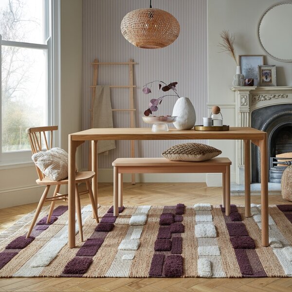Χαλί Medina Blocks Μωβ 120x170 cm, Flair Rugs