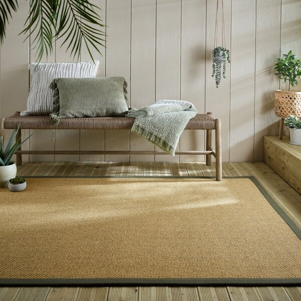 Χαλί Sisal Look Outdoor Πράσινο 120x170 cm, Flair Rugs