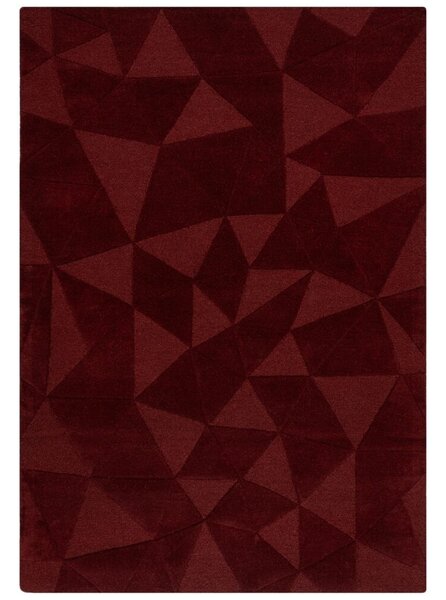 Στρογγυλό Χαλί Shard Κόκκινο 160x160 cm, Flair Rugs