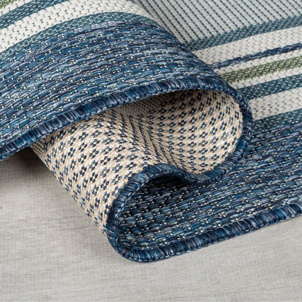 Χαλί Roma Stripe Outdoor Μπλε 120x170 cm, Flair Rugs