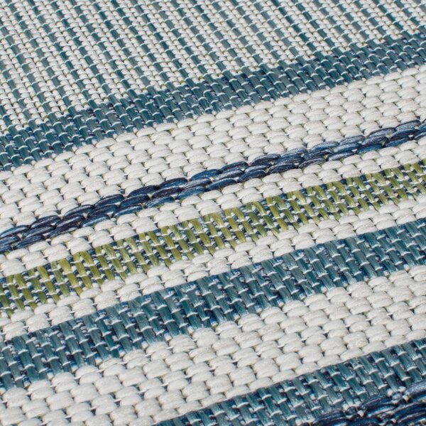 Χαλί Roma Stripe Outdoor Μπλε 120x170 cm, Flair Rugs