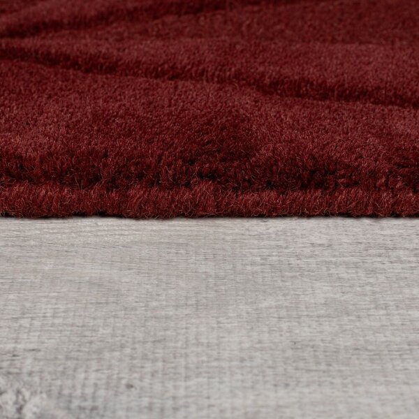 Στρογγυλό Χαλί Shard Κόκκινο 160x160 cm, Flair Rugs