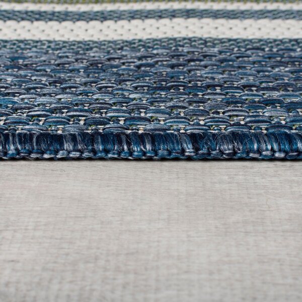 Χαλί Roma Stripe Outdoor Μπλε 120x170 cm, Flair Rugs