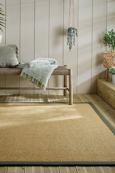 Χαλί Sisal Look Outdoor Πράσινο 120x170 cm, Flair Rugs
