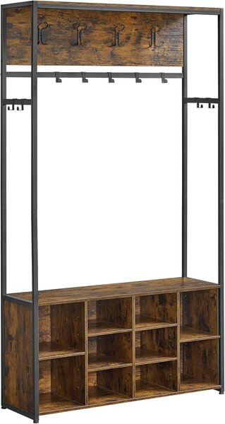 Κρεμάστρα Καφέ Vasagle 100x32x180 cm