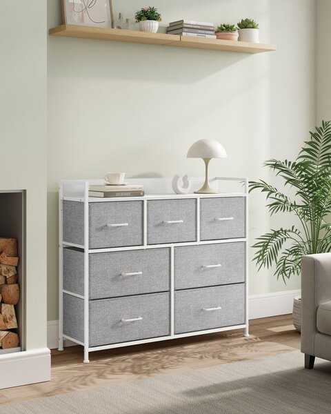 Συρταριέρα Songmics Γκρι 98x28.5x85 cm