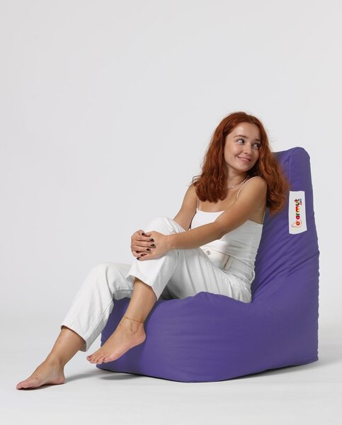 Πουφ beanbag κήπου Diamond Μωβ