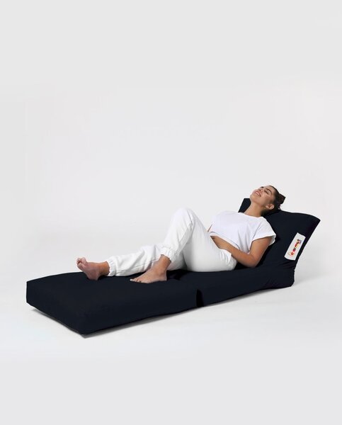 Πουφ beanbag κήπου Siesta Μαύρο