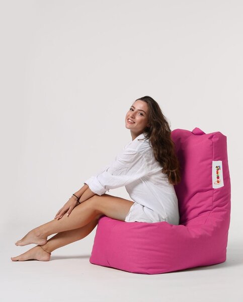 Πουφ beanbag κήπου Diamond Ροζ