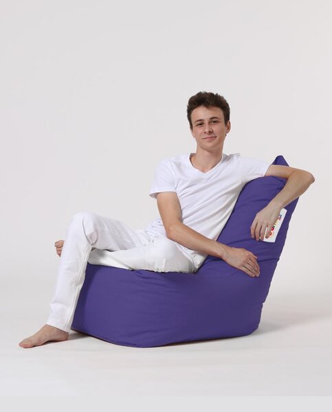 Πουφ beanbag κήπου Diamond Μωβ