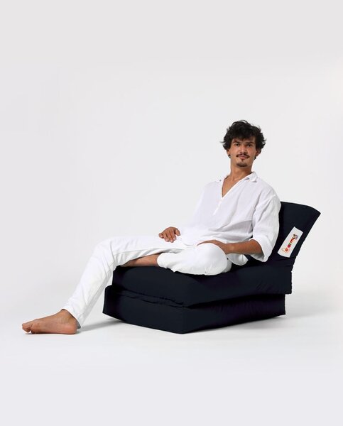Πουφ beanbag κήπου Siesta Μαύρο