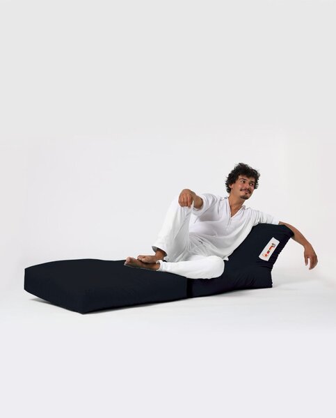 Πουφ beanbag κήπου Siesta Μαύρο